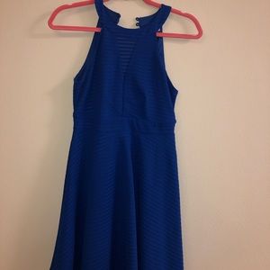 Altar’d State blue halter dress